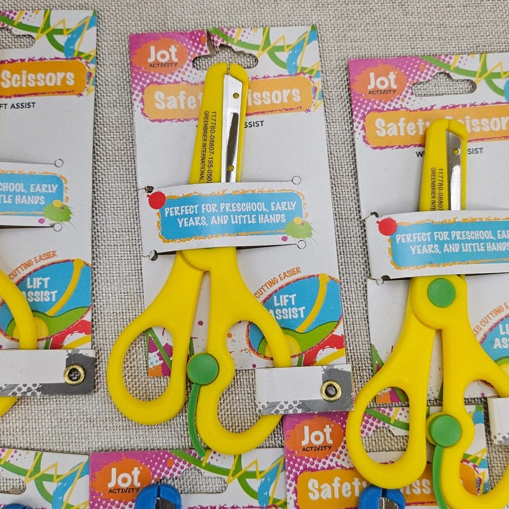 Jot Highlighters and Safety Scissors Bulk Set Kids School Supplies 23pc Bundle